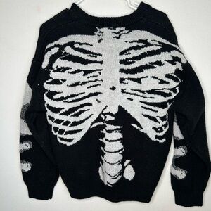 AELFRIC EDEN skeleton sweater size medium